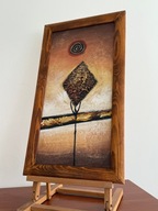 Obraz malowany techniką akrylową 3D