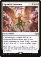 Karta Magic: The Gathering Sigarda's Summons VOW