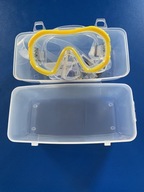 Maska do nurkowania dziecięca Aqua Speed JUNIOR żółty