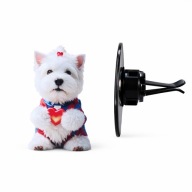 Zapach 2D PIESEK do samochodu na kratkę nawiewu DZIEŃ KOBIET