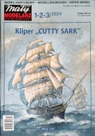 Mały Modelarz 1-2-3/2024 kliper Cutty Sark