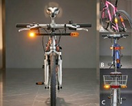 Kierunkowskazy rowerowe Led 4 szt. Zestaw modułowy. Produkt Polski