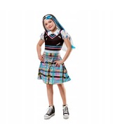 Kostium Monster High Frankie Stein na licencji 7-8 lat 122-128 cm