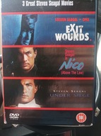 Steven Seagal zestaw plyt DVD exit wounds nico under siege 3 filmy dvd