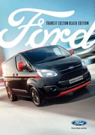 Ford Transit Custom Black prospekt 2017