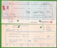 ZESTAW 2 NIEMIECKICH BILETÓW KOLEJOWYCH
