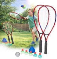 Zestaw do szybkiego badmintona 17 elementów