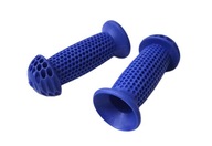 RĄCZKI UCHWYTY GUMOWE DO KIEROWNICY ROWERU BLUE