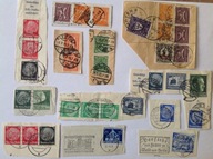 NIEMCY 33 znaczki kasowane ze stemplami Z LAT 1921-1940