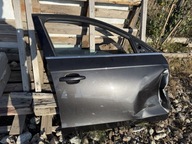Drzwi prawe przednie kompletne Audi A4 B8 listwa zamek szyba podnośnik PP