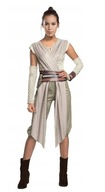 STAR WARS Gwiezdne Wojny REY DELUXE Licencja Strój Kostium Przebranie r. L