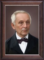 Obraz Józef Bełza portret w drewnianej ramie ze szkłem