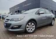 Opel Astra 257 1.6 Active 115 KM Salon Polska 1.6 Benzyna 115KM