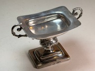 Solniczka stołowa tronowa 1860 Pogorzelski XIX 114g srebro 84