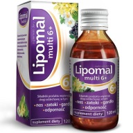 Syrop Aflofarm Lipomal Multi 6+ 120 ml na odporność