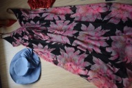 * SIA MIA * PIĘKNA SUKIENKA DŁUGA W KWIATY_40