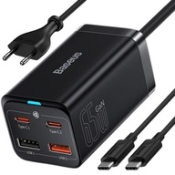 BASEUS ŁADOWARKA LISTWA ZASILAJĄCA ZASILACZ AC 230V 4x USB USB-C PD 65W HIT