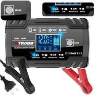 Prostownik SAMOCHODOWY AUTOMATYCZNY Z FUNKCJĄ NAPRAWY AKUMULATORÓW 12V 24V