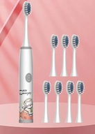 Elektryczna szczoteczka do zębów dla dzieci| Miękkie włosie| Biała| AS