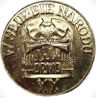 Medal XX-lecia Ochotniczej Rezerwy Milicji Obywatelskiej (ORMO),
