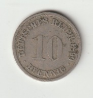 Niemcy-Cesarstwo 10 Pfennig 1899 D
