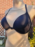 Calvin K. biustonosz bras bra stanik plunge zapinany z przodu 75D 34D