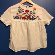 Bluzka z haftem - Shein