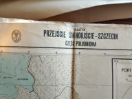 Mapa Bałtyk -Przejście Świnoujście -Szczecin