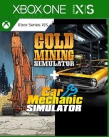 Gold Mining Simulator + Car Mechanic Simulator Xbox One/ Series CZYTAJ OPIS