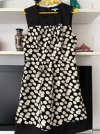 7 SUKIENKA LEIFNOTES CZERŃ BIEL GROCHY