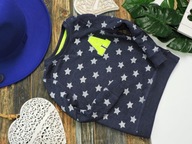 Pepco - bluza star , neon literka r 92