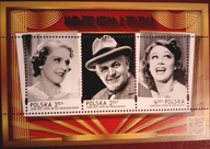 Fi. 4591 - 4593 Blok 270 Ludzie kina i teatru.