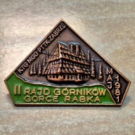 Odznaka PTTK - 1981 - II Rajd Górników Górski Górce Rabka