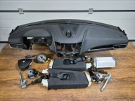 LEVANTE M161 KOMPLET AIRBAG KONSOLA SKÓRA CZARNA NITKA IGŁA