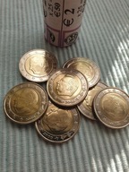 2 Euro Belgia 2000 obiegowe Mennicze