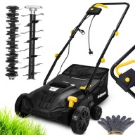 WERTYKULATOR AERATOR ELEKTRYCZNY 3w1 ZESTAW Z KOSZEM 30L 1500W 2 WAŁKI