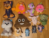 ZESTAW MASKOTEK PLUSZAKÓW -12 SZTUK