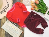 Lindex - komplecik body + dresy pumpy r 56