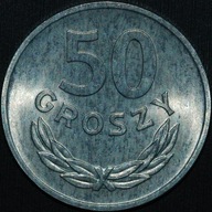 50 groszy 1972 - menniczy egzemplarz