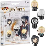 5 x FIGURKI HARRY POTTER NAKŁADKI NA OŁÓWKI ZESTAW