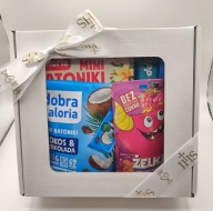 Zestaw prezentowy box bez cukru dla dzieci komunia
