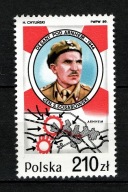 Polska / Fi.3055 ( 45 rocznica bitwy o Monte Cassino ) czysty / 1989 r.