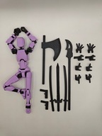 FIGURKA AKCJI DUMMY 13 – KOLEKCJONERSKA WERSJA - PASTELOWY FIOLET