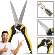 SEKATOR OGRODNICZY MAMUTH NOŻYCOWY RĘCZNY DO BONSAI ZIÓŁ GAŁĘZI 12CM OSTRZE