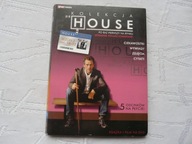 Dr House sezon 1 odc.18-22 płyta DVD+Książka