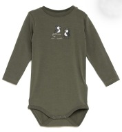 NAME IT body bawełna org. 68 PINGWINY / 6423 Oliwia Kurowska, Kuba Kurowski