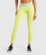 Gymshark Legginsy długa S żółty
