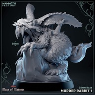 Murder Rabbit 1 - MoM - figurka RPG DnD D&D - druk 3D 14K