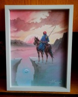 STRAŻNIK KULI PRZEZNACZENIA -OBRAZ OLEJNY NA PŁÓTNIE -ANDRZEJ KACZMAREK