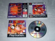 WORMS PINBALL PSX PS1 + bilard + wredne robale jak ARMAGEDDON WORLD PARTY